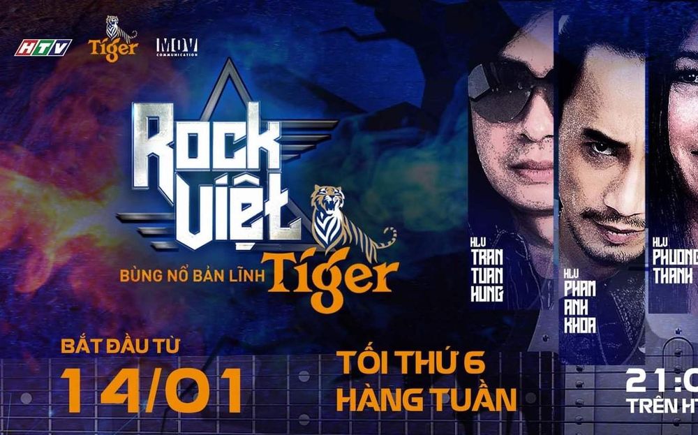 Rock Việt - Tiger Bùng nổ bản lĩnh